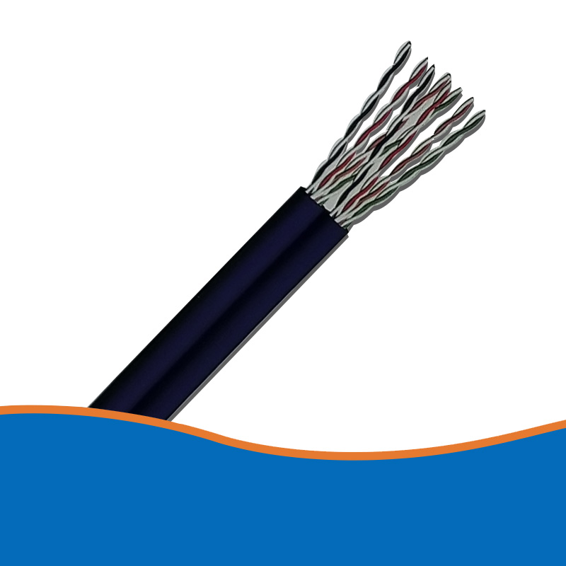 Super five types of unshielded double splicing wires